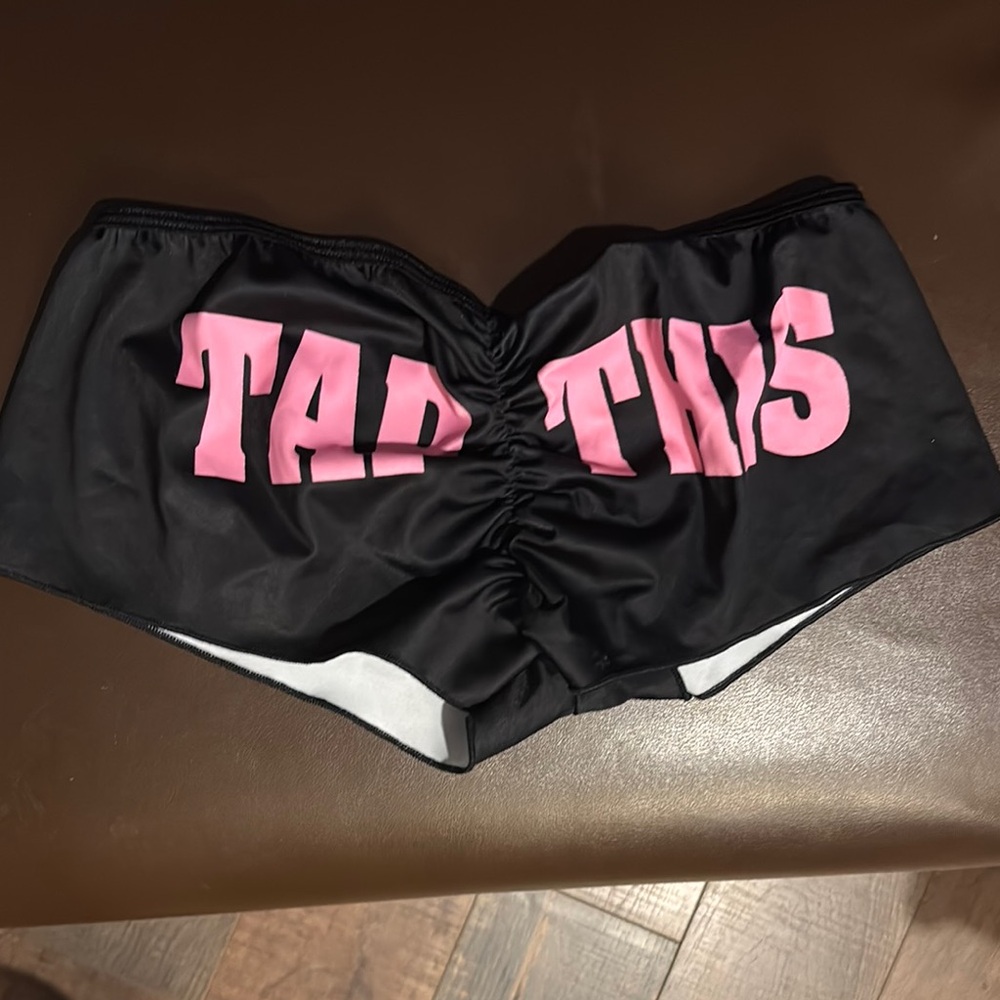 Black and Pink Women's Intimate Shorts